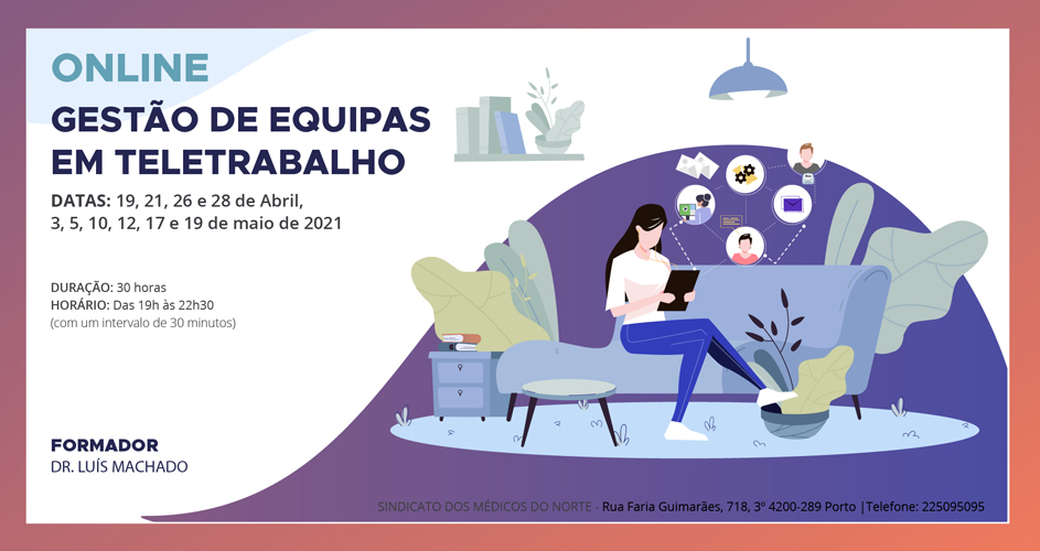 Gestão de Equipas em Teletrabalho - Formação online