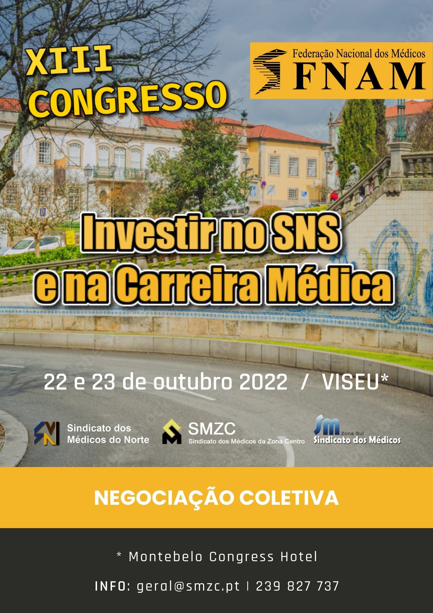 Cartaz do Congresso da FNAM