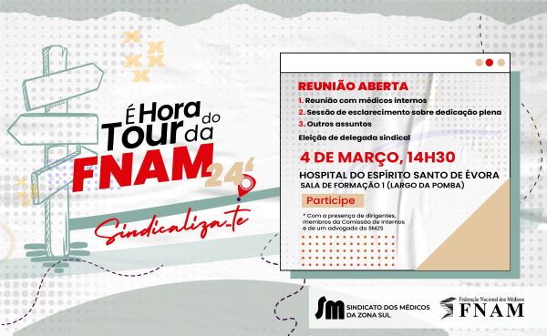 Etapa da FNAM em Évora