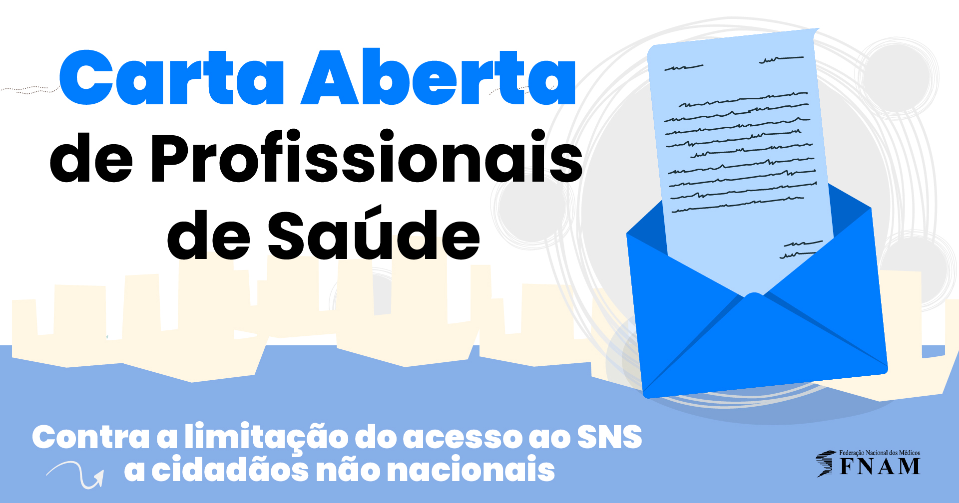 Carta Aberta de Profissionais de Saúde contra a limitação do acesso ao SNS a cidadãos não nacionais