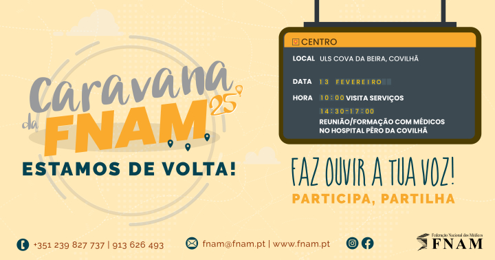 Caravana da FNAM 2025 - ULS Cova da Beira