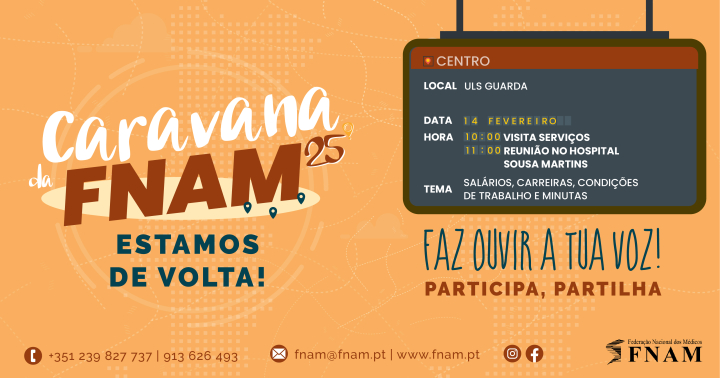 Caravana da FNAM 2025 - ULS Guarda