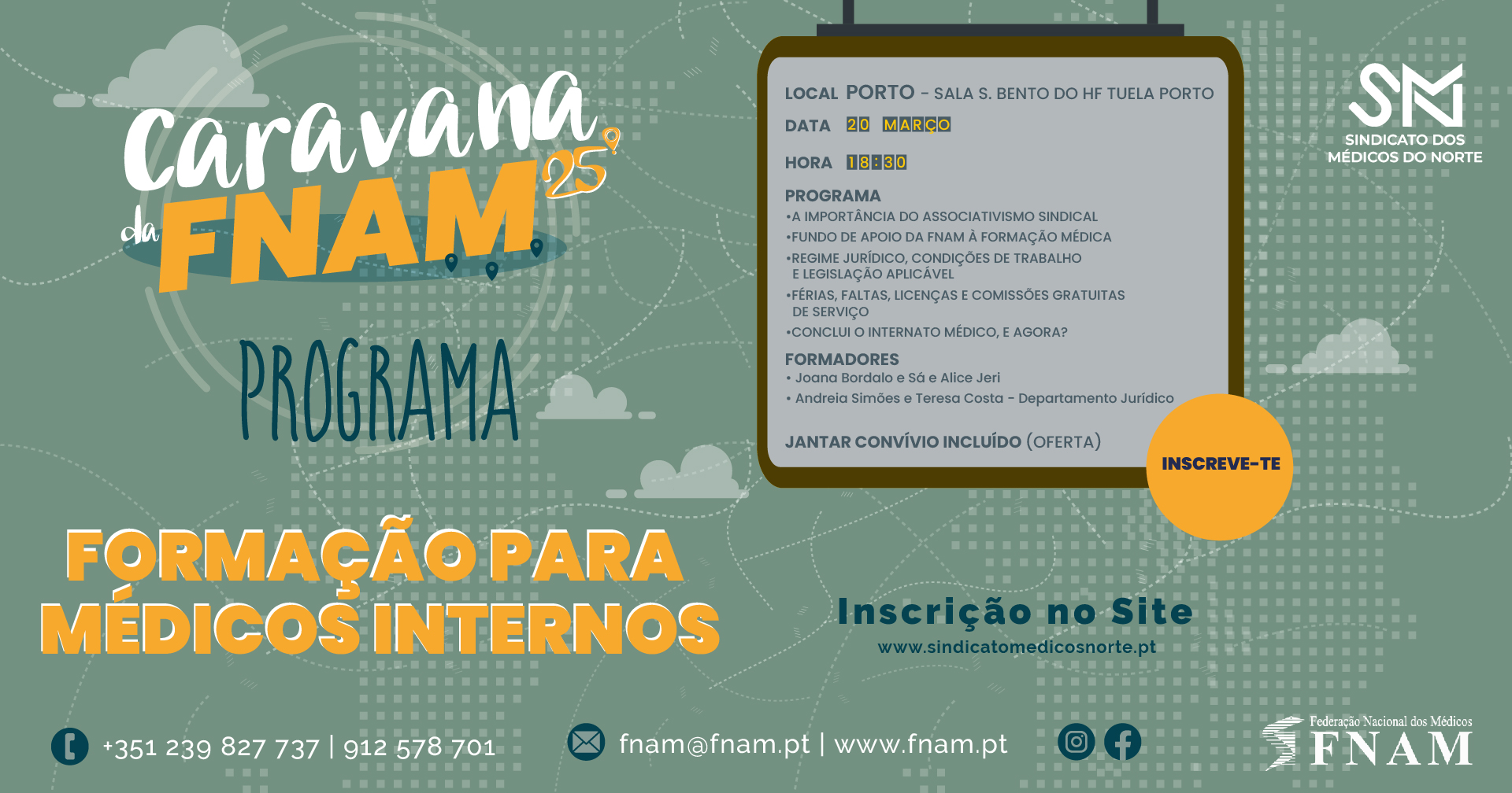 Caravana da FNAM 2025 - Porto